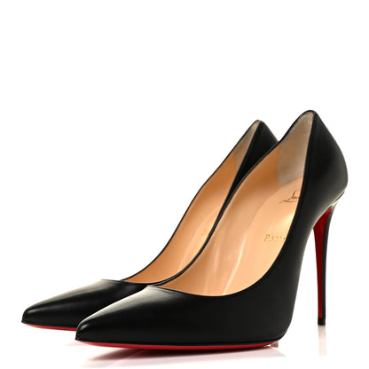 Christian Louboutin Shiny Nappa Kate 100 Pumps 40 Black 3 of 8