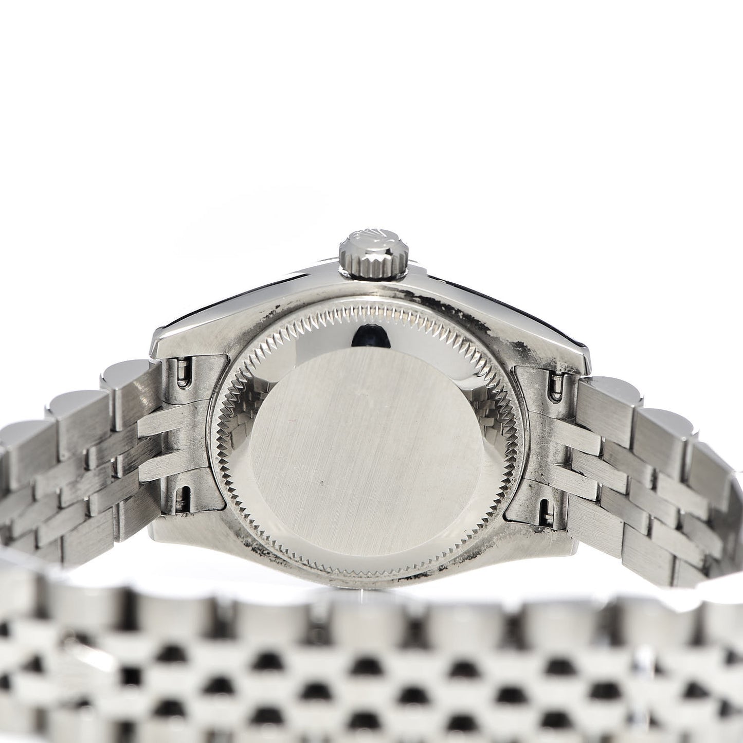 Stainless Steel 18K White Gold 26mm Oyster Perpetual Datejust Watch Silver Roman 179174