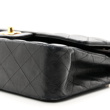 Chanel Lambskin Quilted Medium Double Flap Black 10 of 11