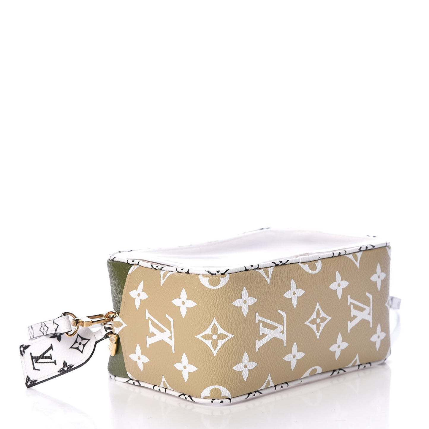 Monogram Giant Beach Pouch Kaki