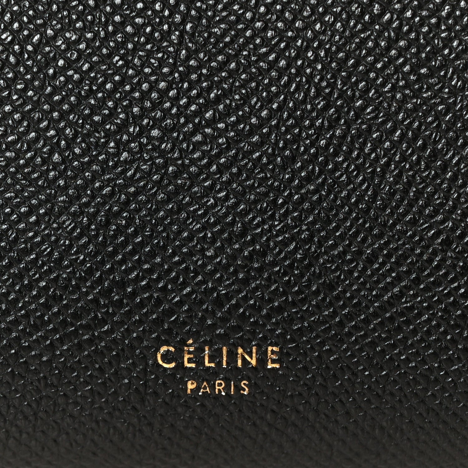 Celine Grained Calfskin Mini Belt Bag Black 8 of 11
