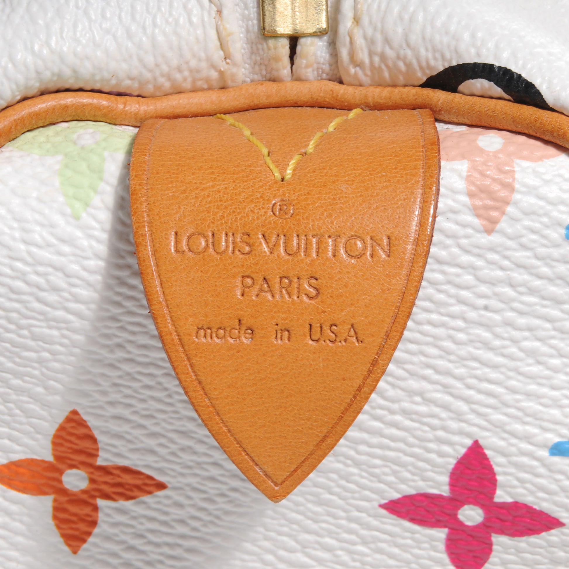 Louis Vuitton Monogram Multicolor Speedy 30 White 7 of 7