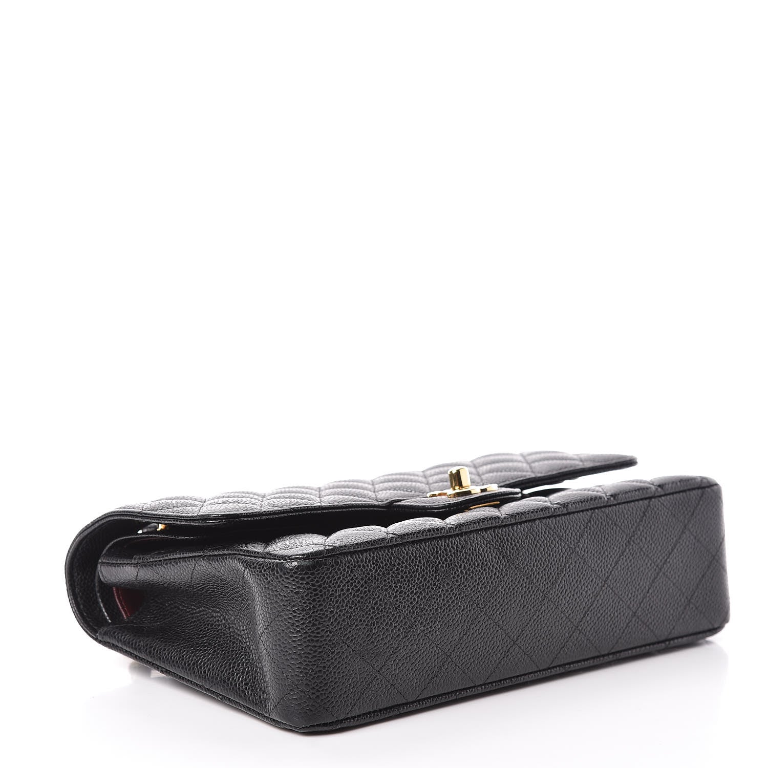 Chanel Caviar Quilted Medium Double Flap Black 4 of 13