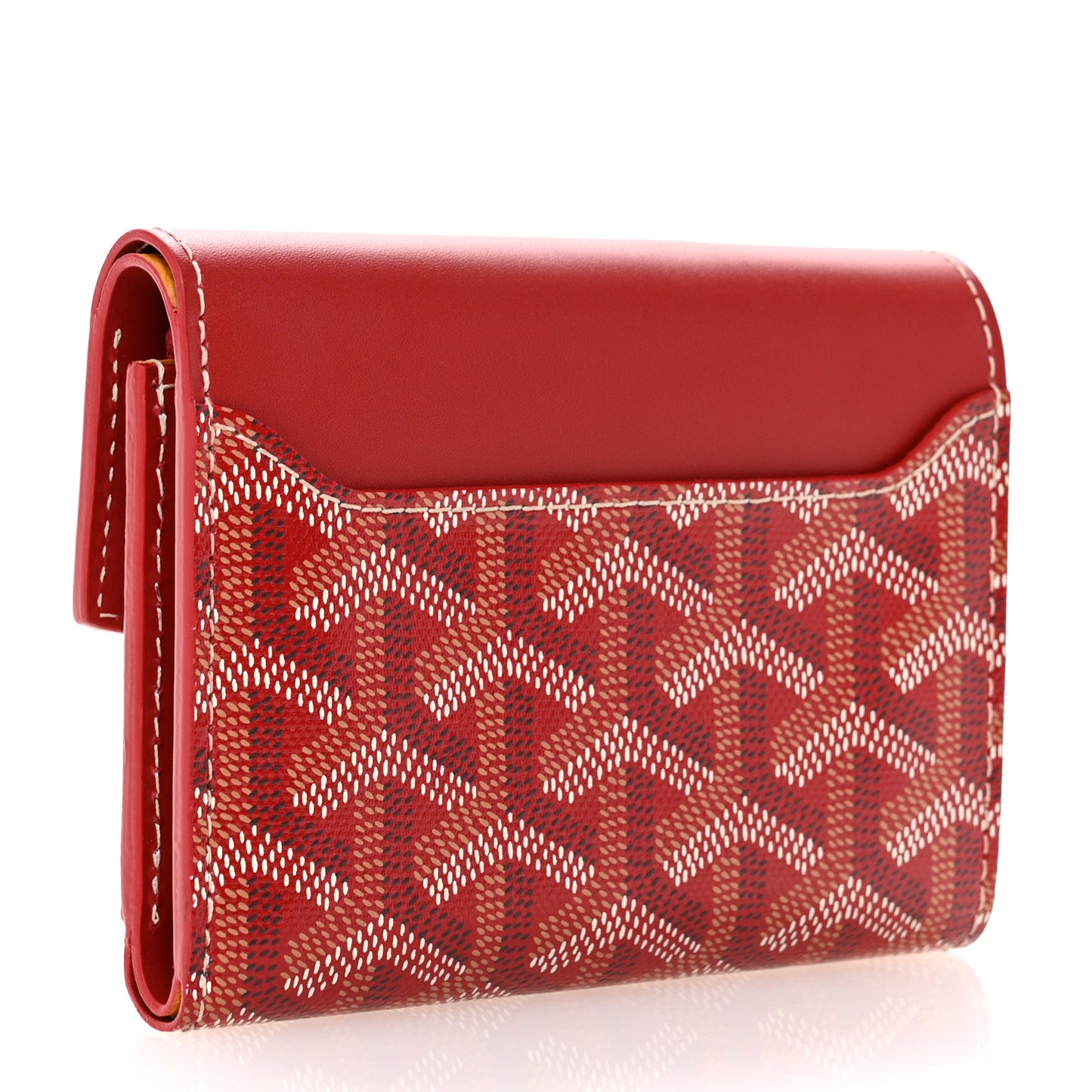 Goyardine Saint-Gabriel Compact Wallet Red