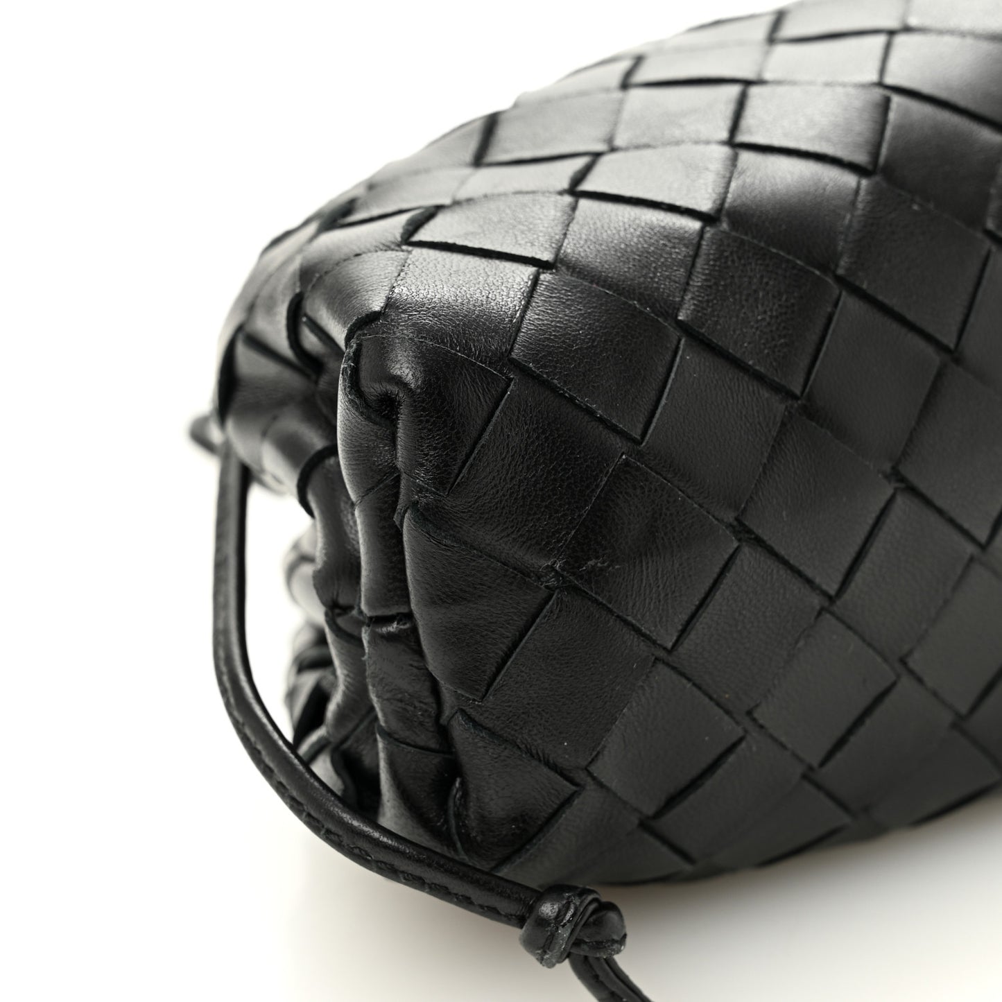Nappa Intrecciato The Mini Pouch Black