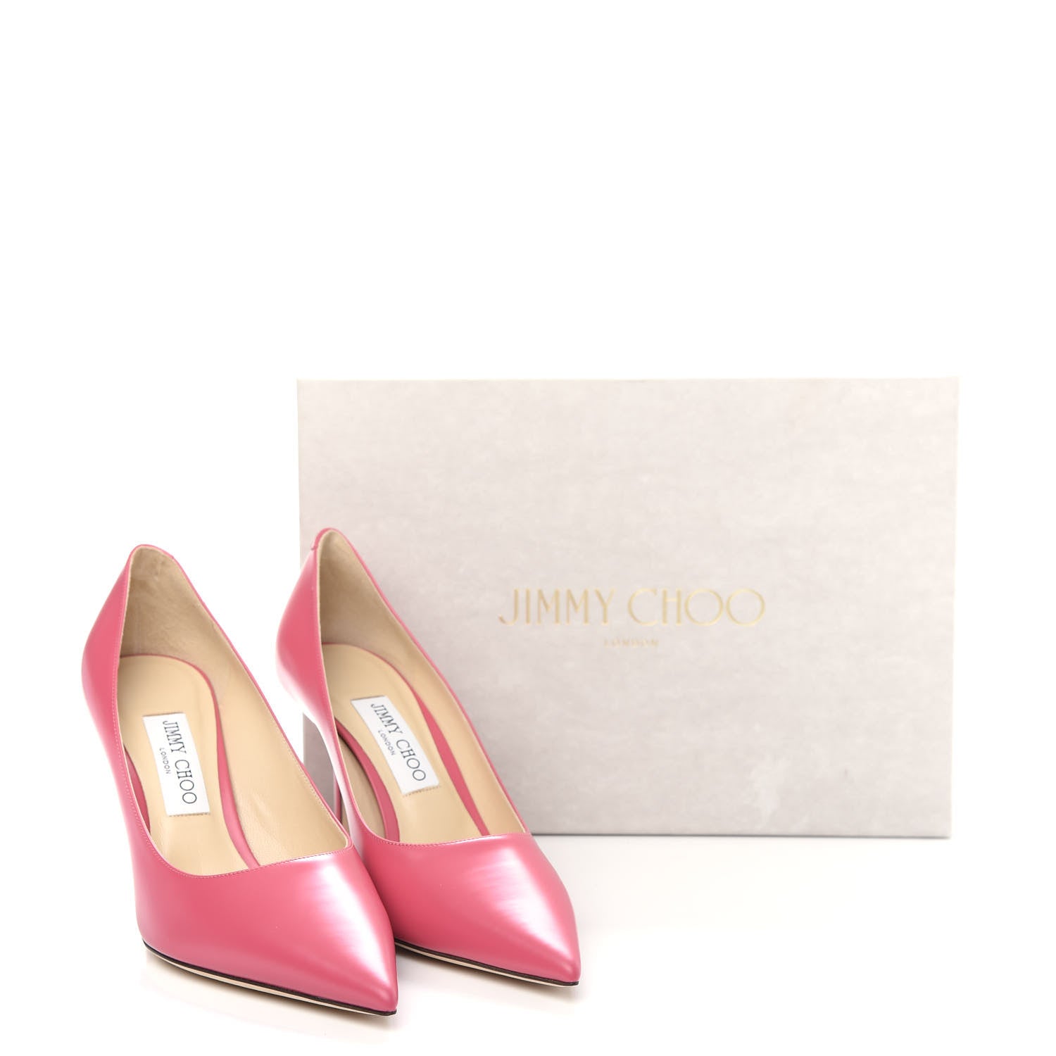 Jimmy Choo Liquid Leather Love 85 Pumps 39.5 Bubble 11 of 11