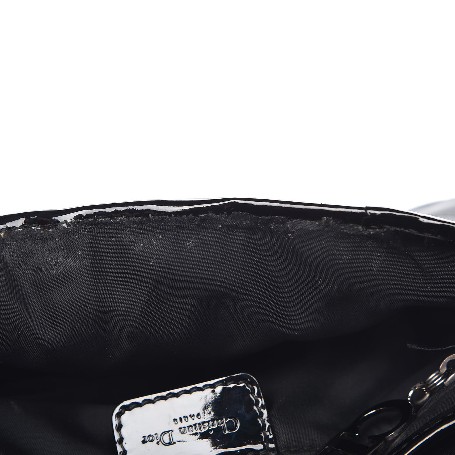 Christian Dior Nylon Saddle Bag Black 8 of 12