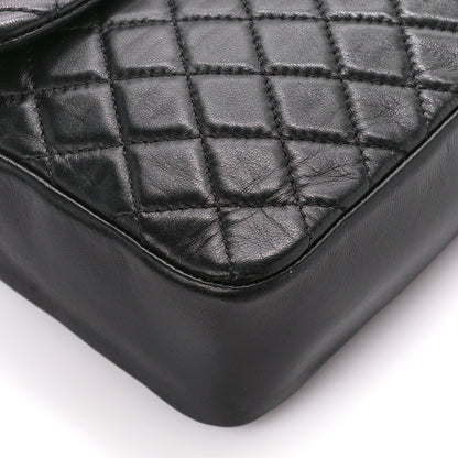 Chanel Lambskin Quilted Medium Westminster Pearl Flap Black 9 of 11