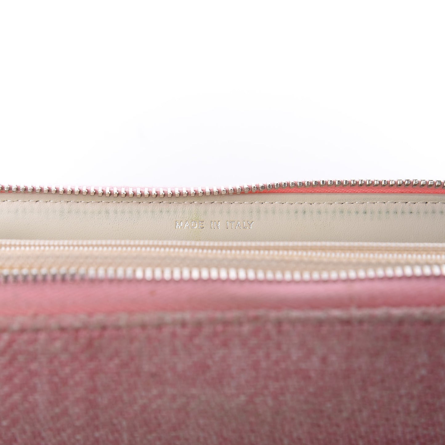 Canvas Deauville Large Zip Around Wallet Pink