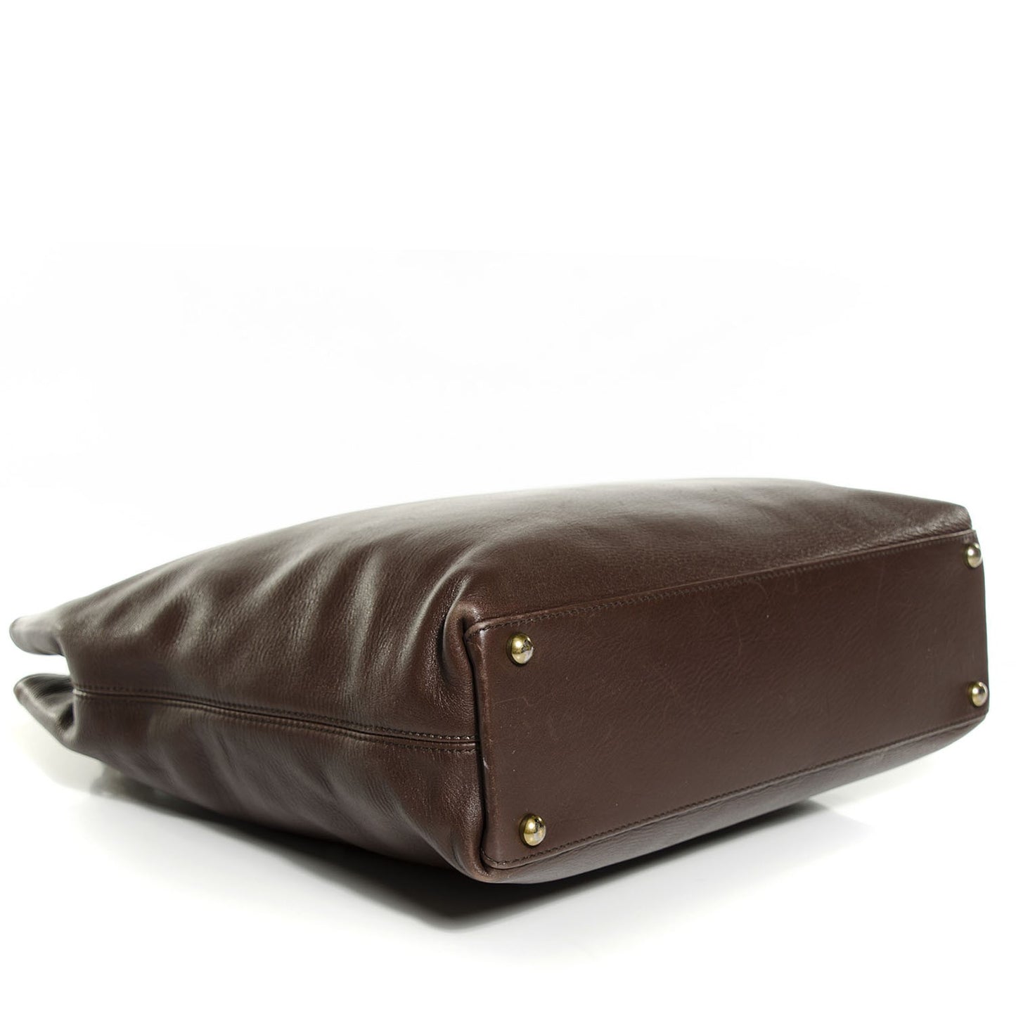 Deerskin Shoulder Bag Brown