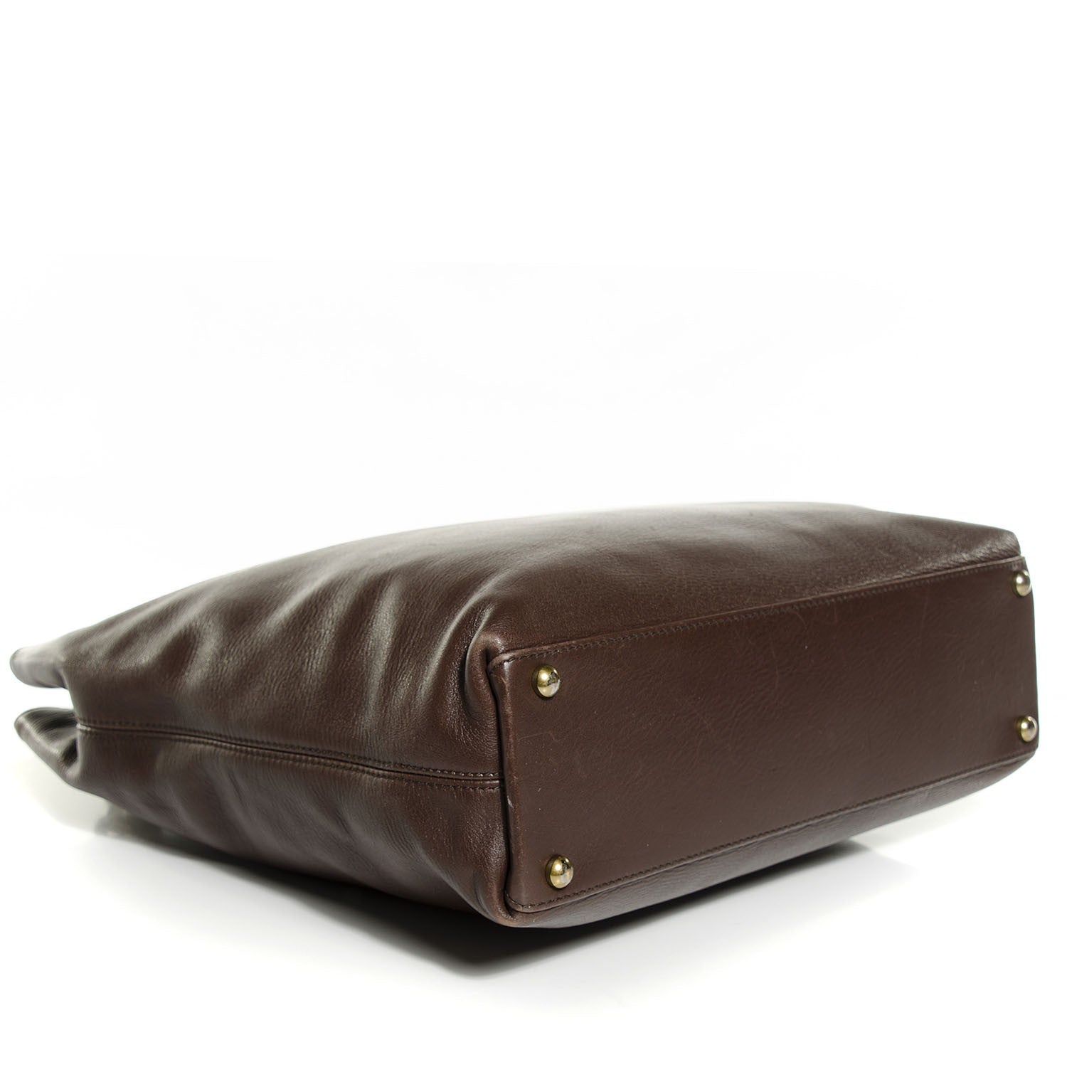 Chanel Deerskin Shoulder Bag Brown 4 of 7