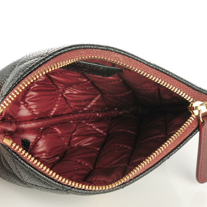 Chanel Caviar Quilted Coin Purse Case Black 5 of 7