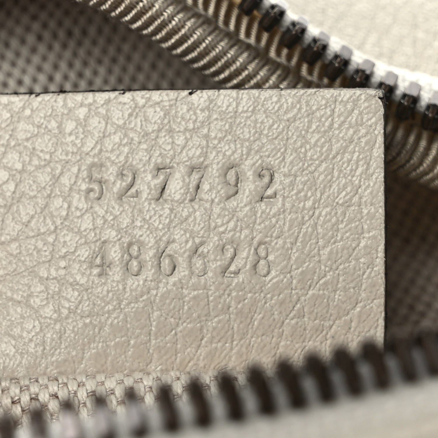 Gucci Grained Calfskin Small Logo Belt Bag White 7 of 9