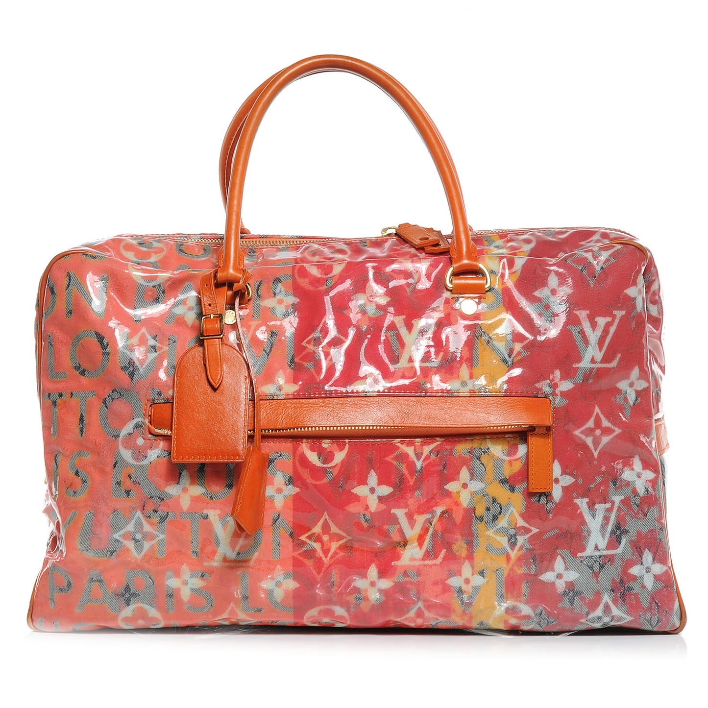 Monogram Pulp Defile Weekender GM Rose