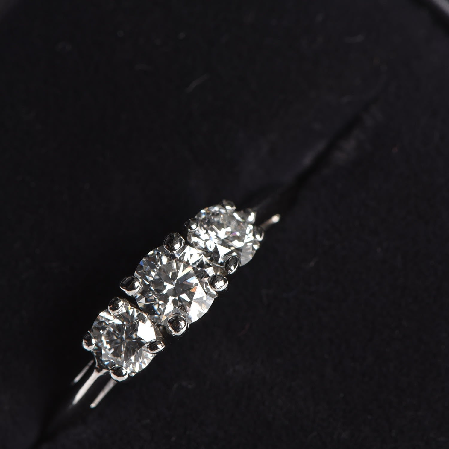 Tiffany Platinum .66ctw Diamond Engagement Ring 49.5 5 6 of 6