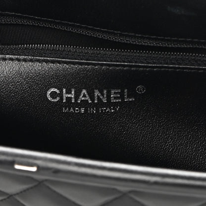 Chanel Lambskin Quilted Timeless Clutch Black 6 of 8