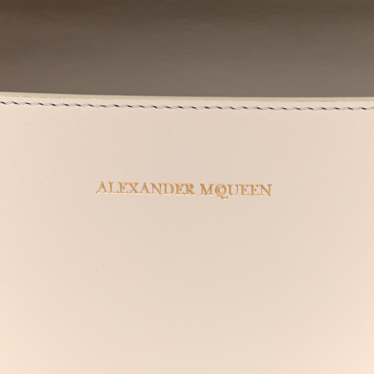 Alexander McQueen Calfskin Knuckle Shoulder Bag Off White 6 of 8