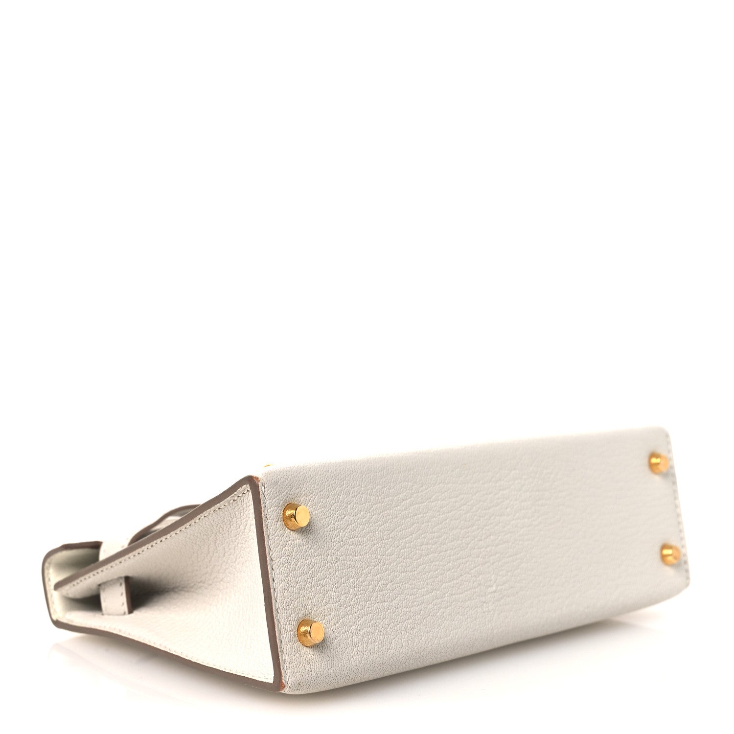 Hermes Chevre Mysore Mini Kelly Sellier 20 Mushroom 4 of 13