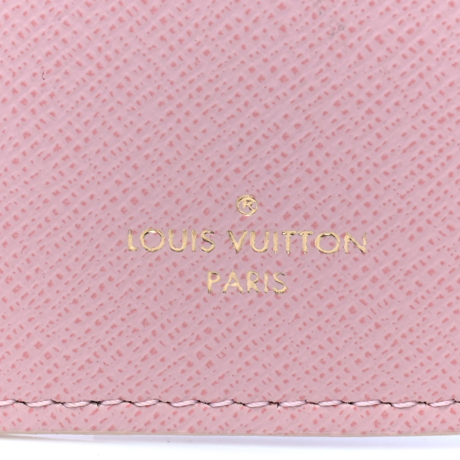 Louis Vuitton Damier Azur Victorine Wallet Rose Ballerine 4 of 4