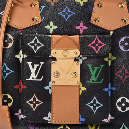 Louis Vuitton Monogram Multicolor Speedy 30 Black 9 of 9