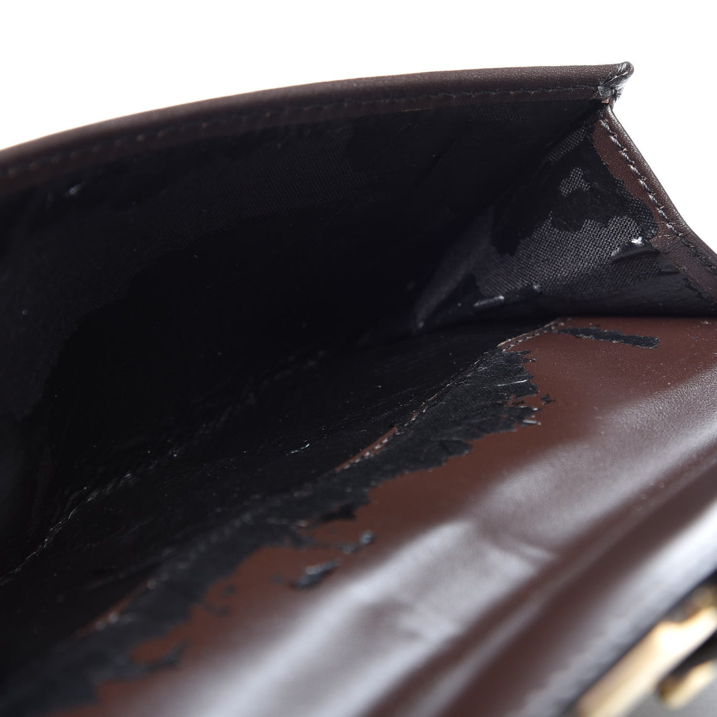 Haymarket Check Wallet Chocolate