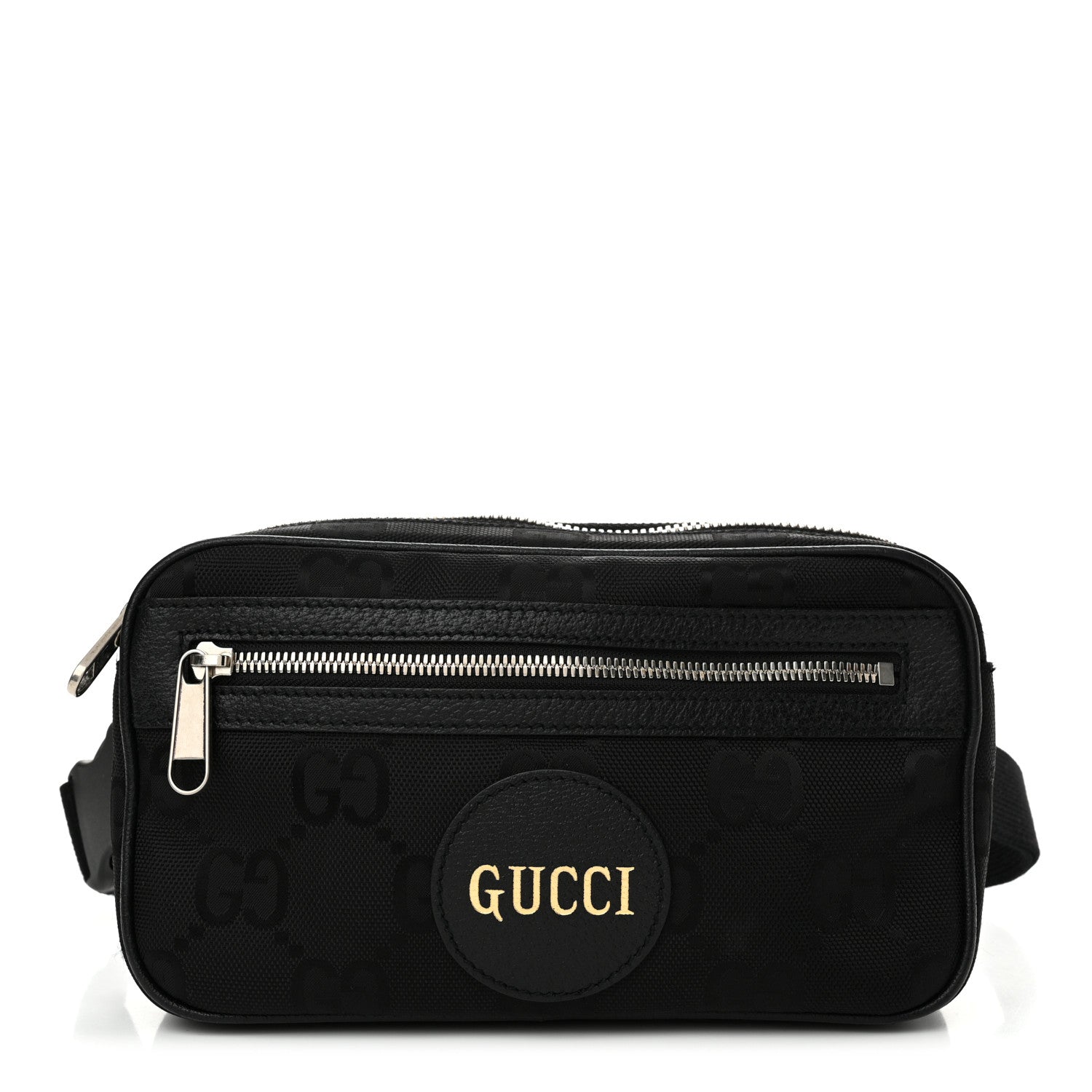 Gucci Econyl Nylon Monogram Off The Grid Belt Bag Black 1 of 13