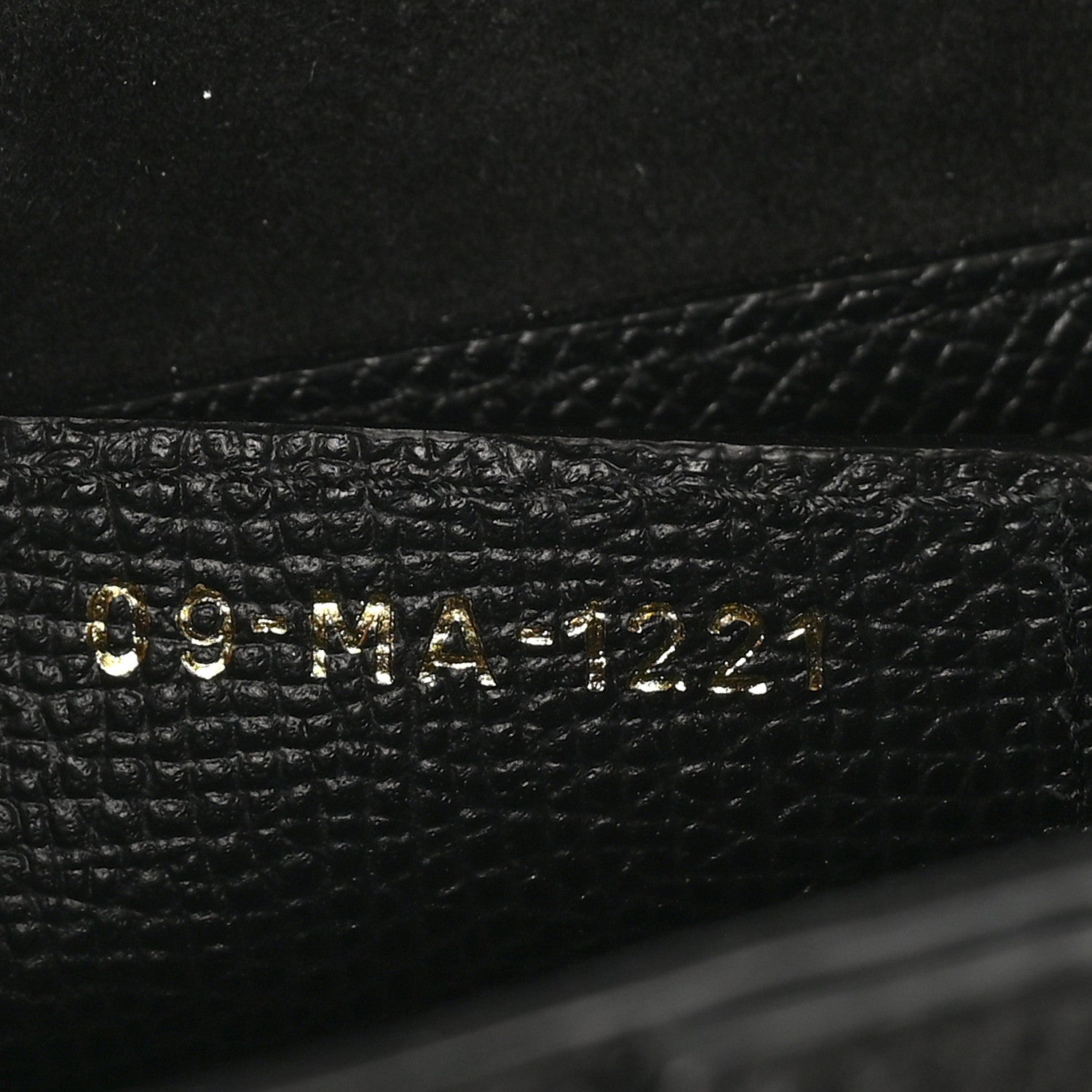 Christian Dior Grained Calfskin Saddle Bag Black 7 of 10