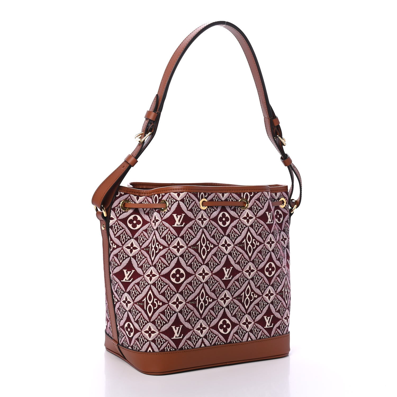Louis Vuitton Jacquard Since 1854 Petit Noe Bordeaux 2 of 4
