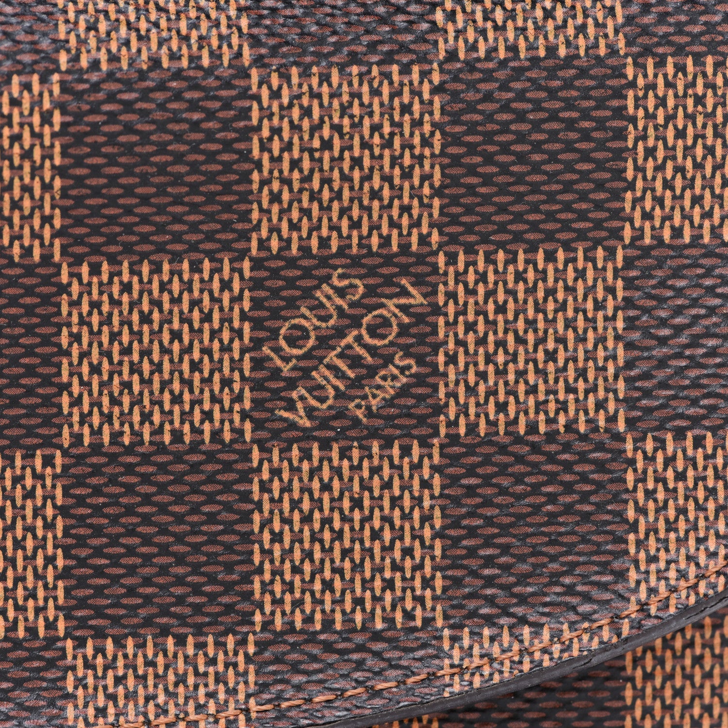 Louis Vuitton Damier Ebene Emilie Wallet Red 7 of 9