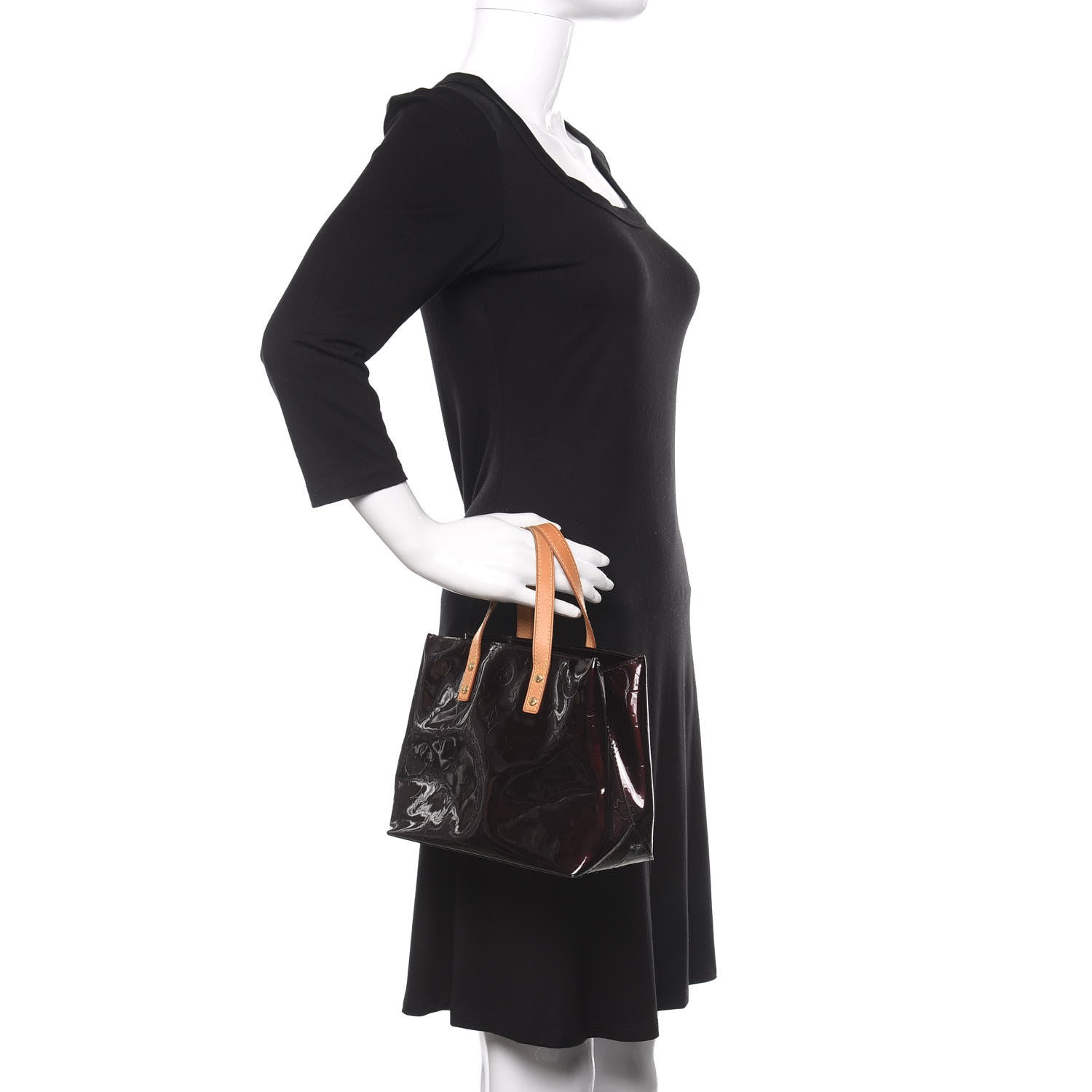 Louis Vuitton Vernis Reade PM Amarante 2 of 10