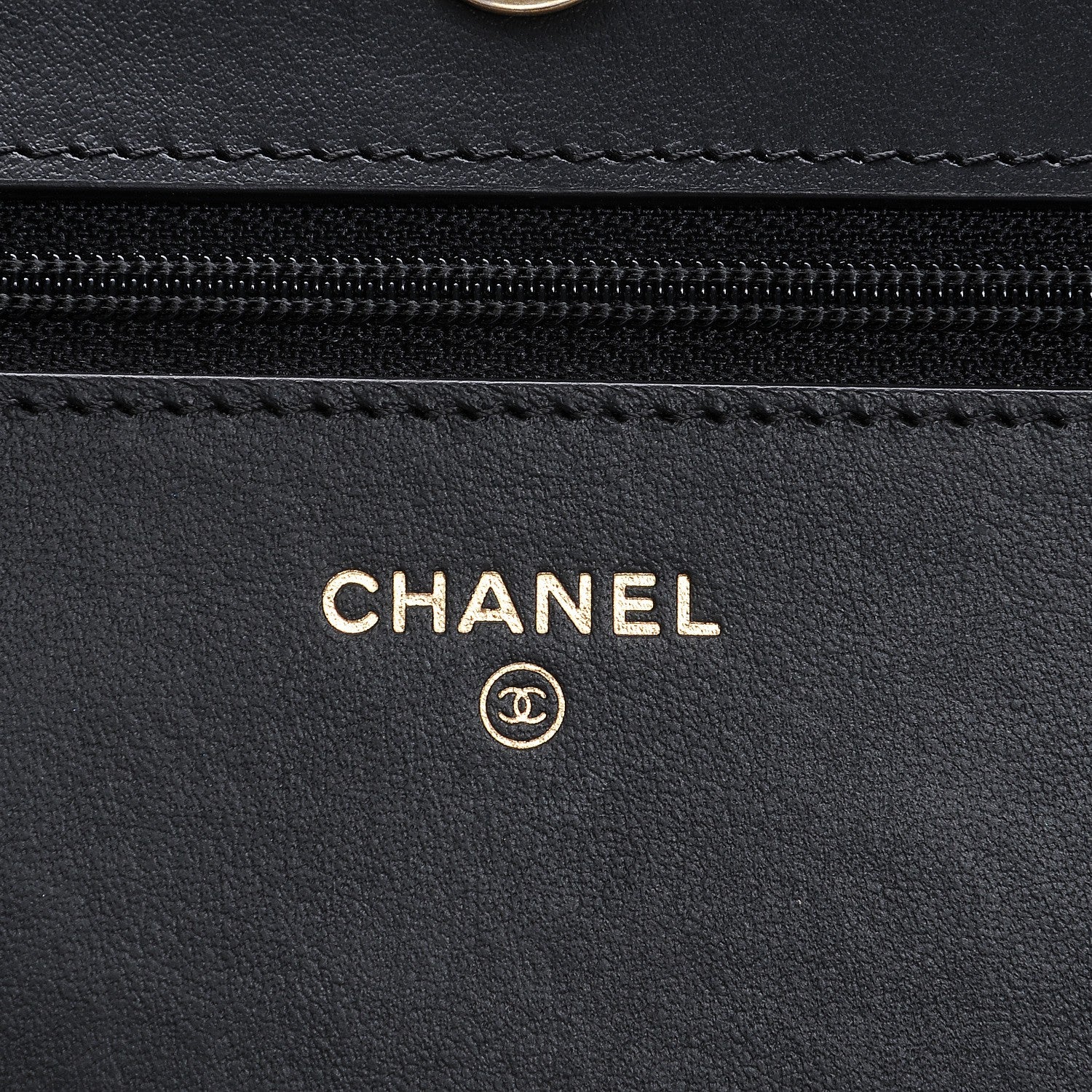 Chanel Caviar Quilted Boy Wallet On Chain WOC Black 6 of 9