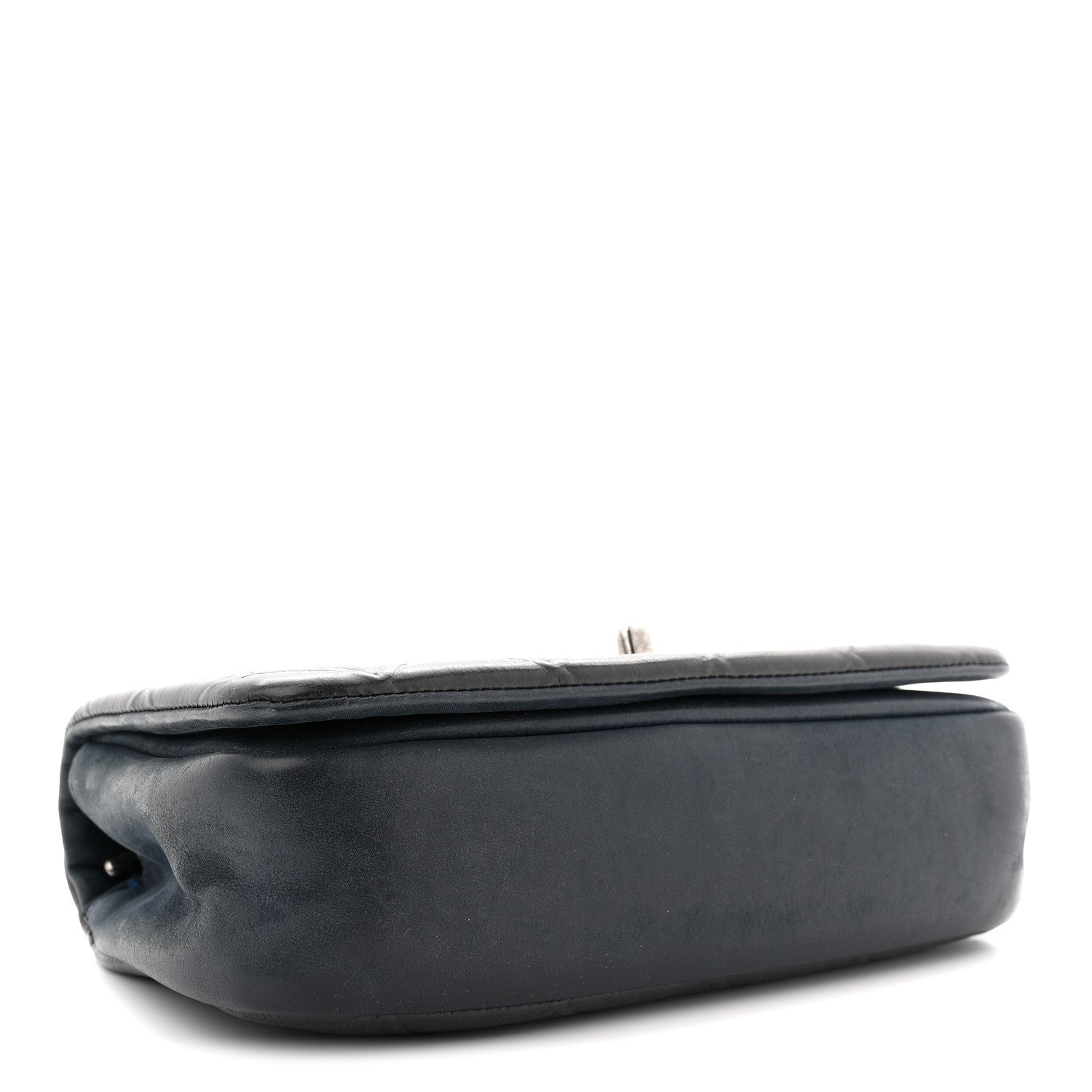 CHANEL　シャネル Chanel Calfskin Diamond Embossed New Chic Flap Blue 1871603
