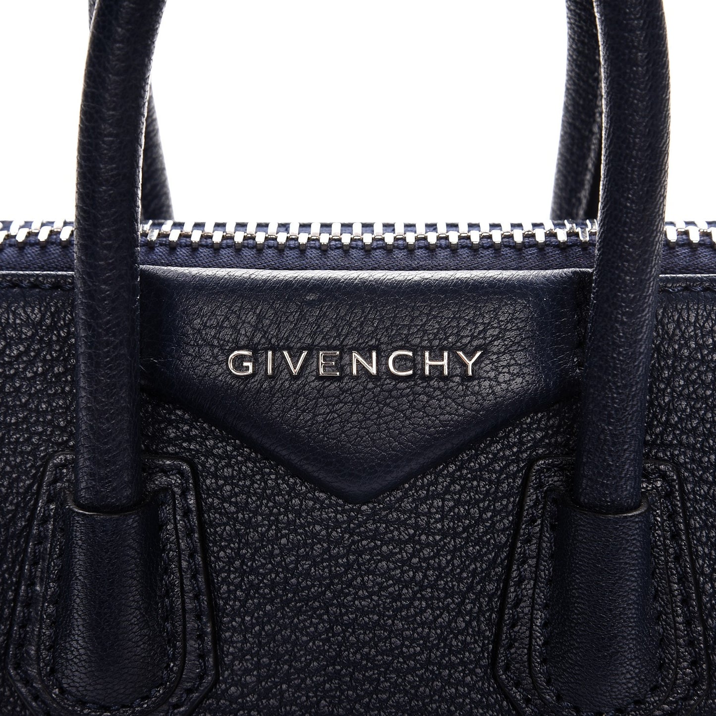 Sugar Goatskin Mini Antigona Night Blue