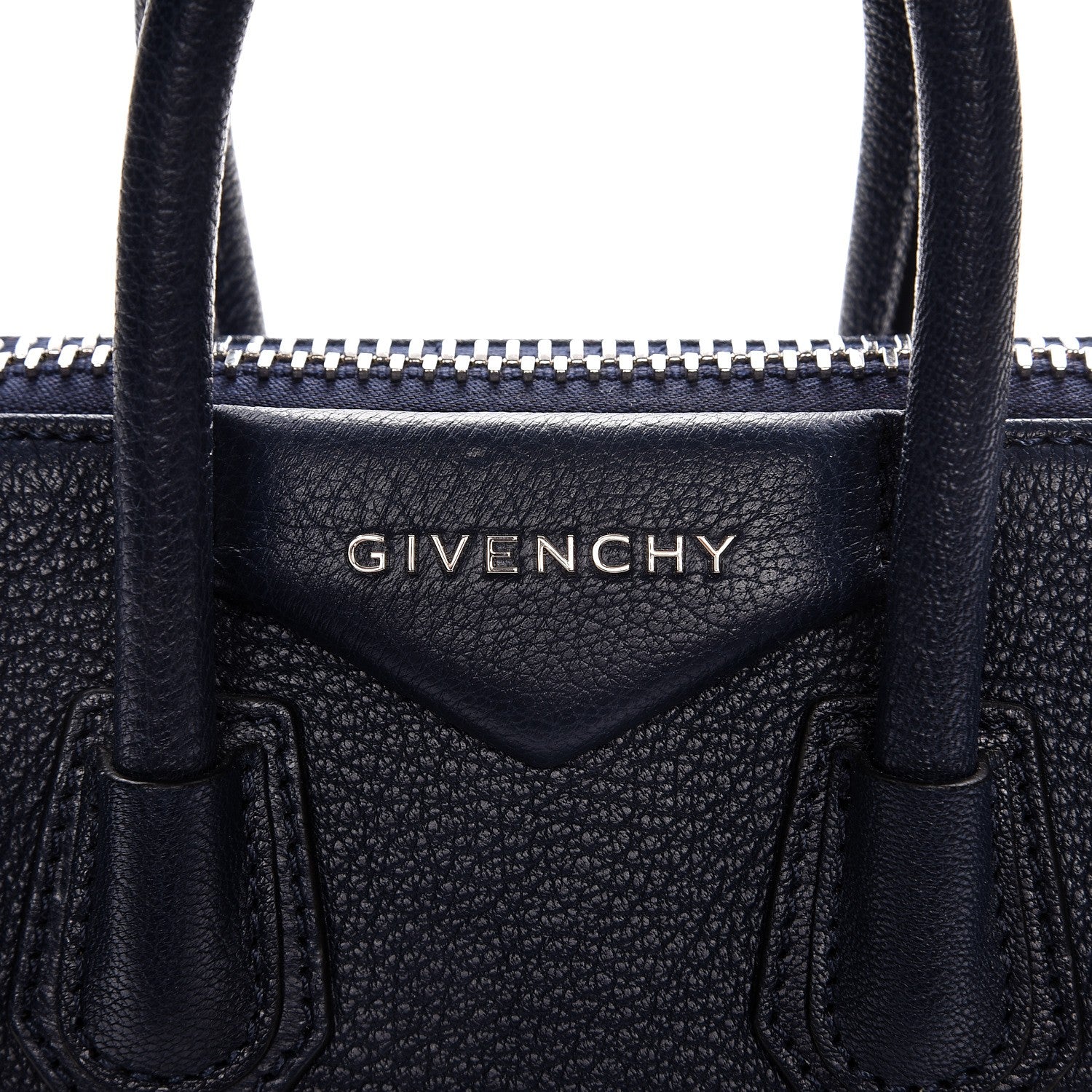 Givenchy Sugar Goatskin Mini Antigona Night Blue 5 of 10