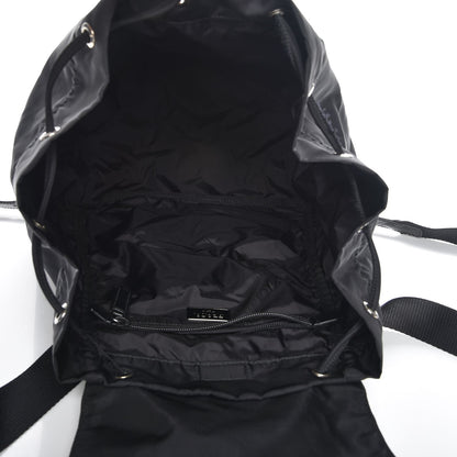 Prada Nylon Cinch Backpack Black 5 of 6