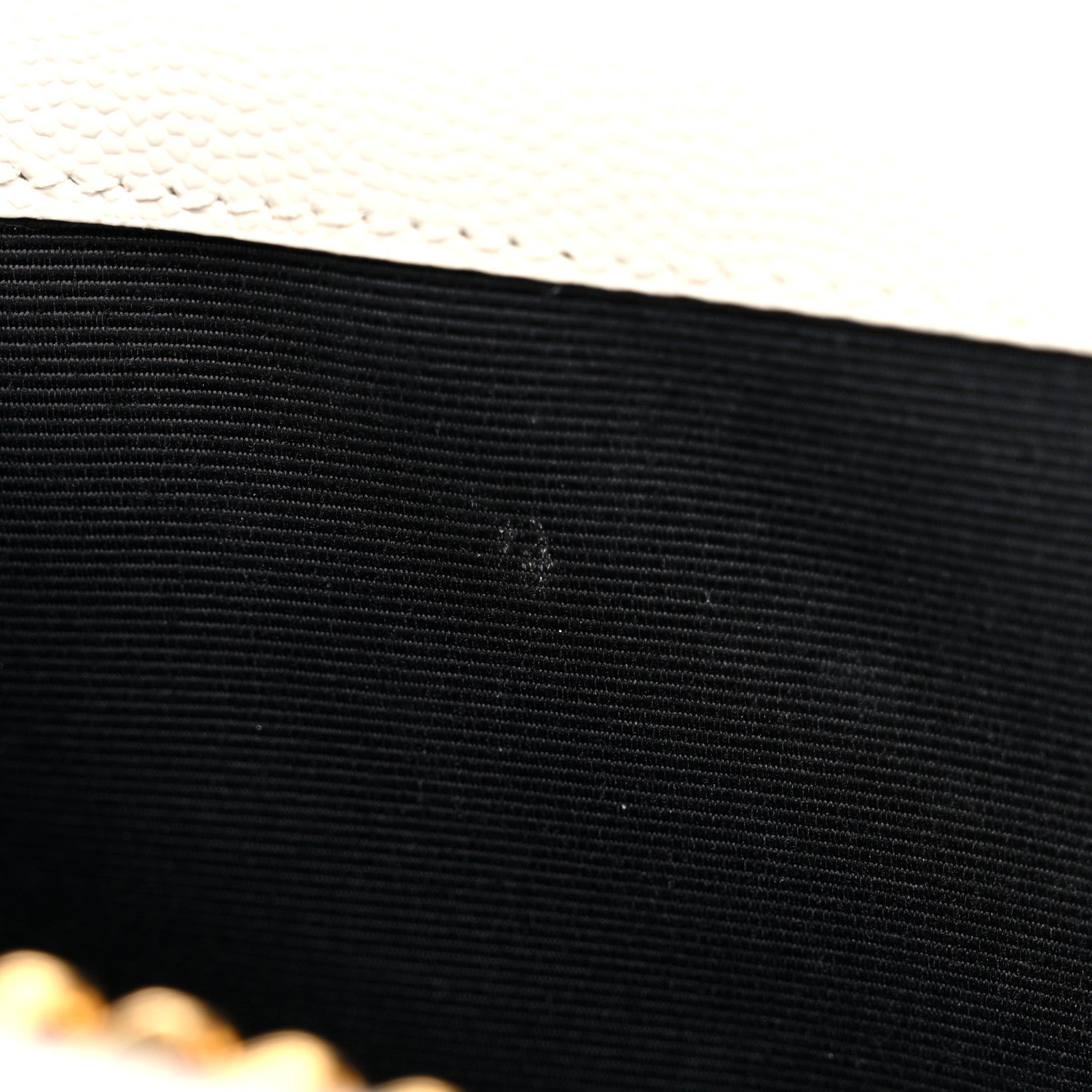 Saint Laurent Grain De Poudre Small Classic Monogram Kate Tassel Satchel Crema Soft 11 of 12