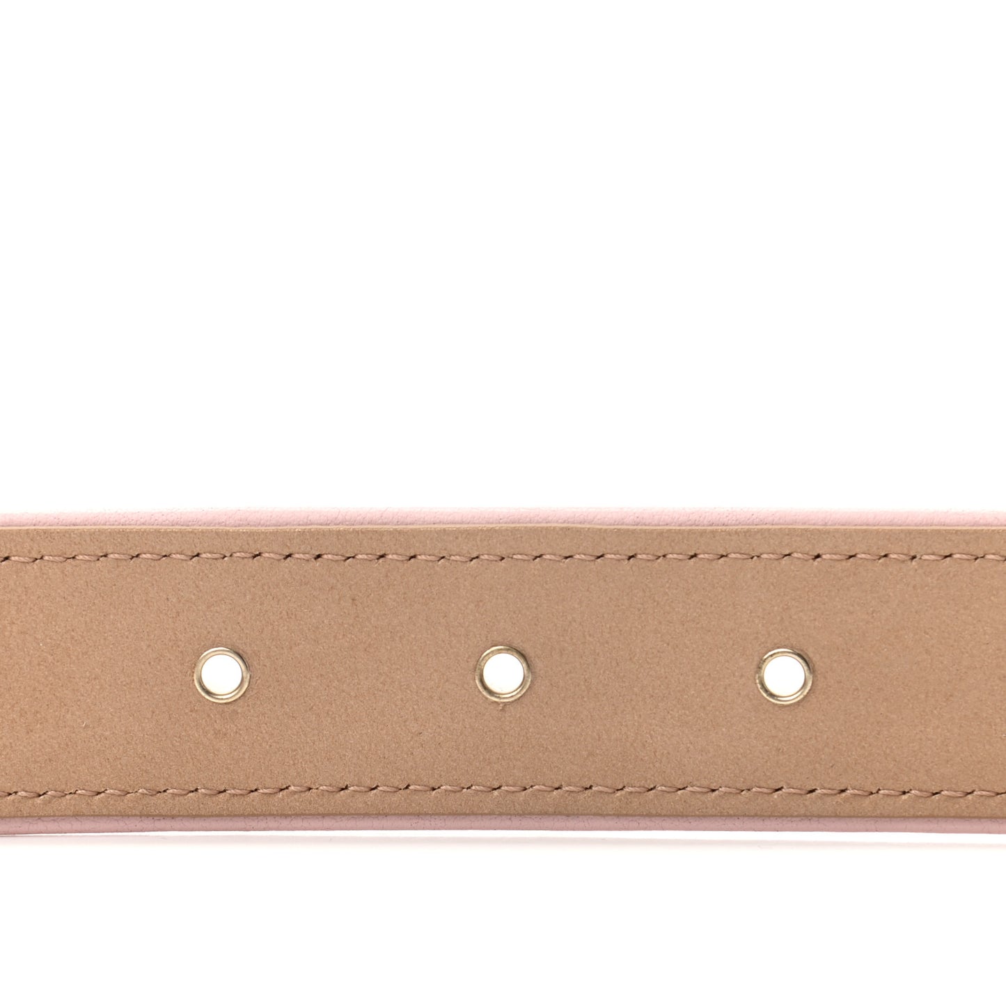 Calfskin Raffia CC Chain Belt 75 30 Pink