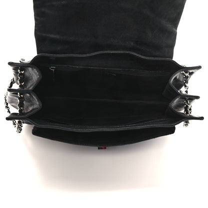 Chanel Caviar Mademoiselle Accordion Flap Black 5 of 8