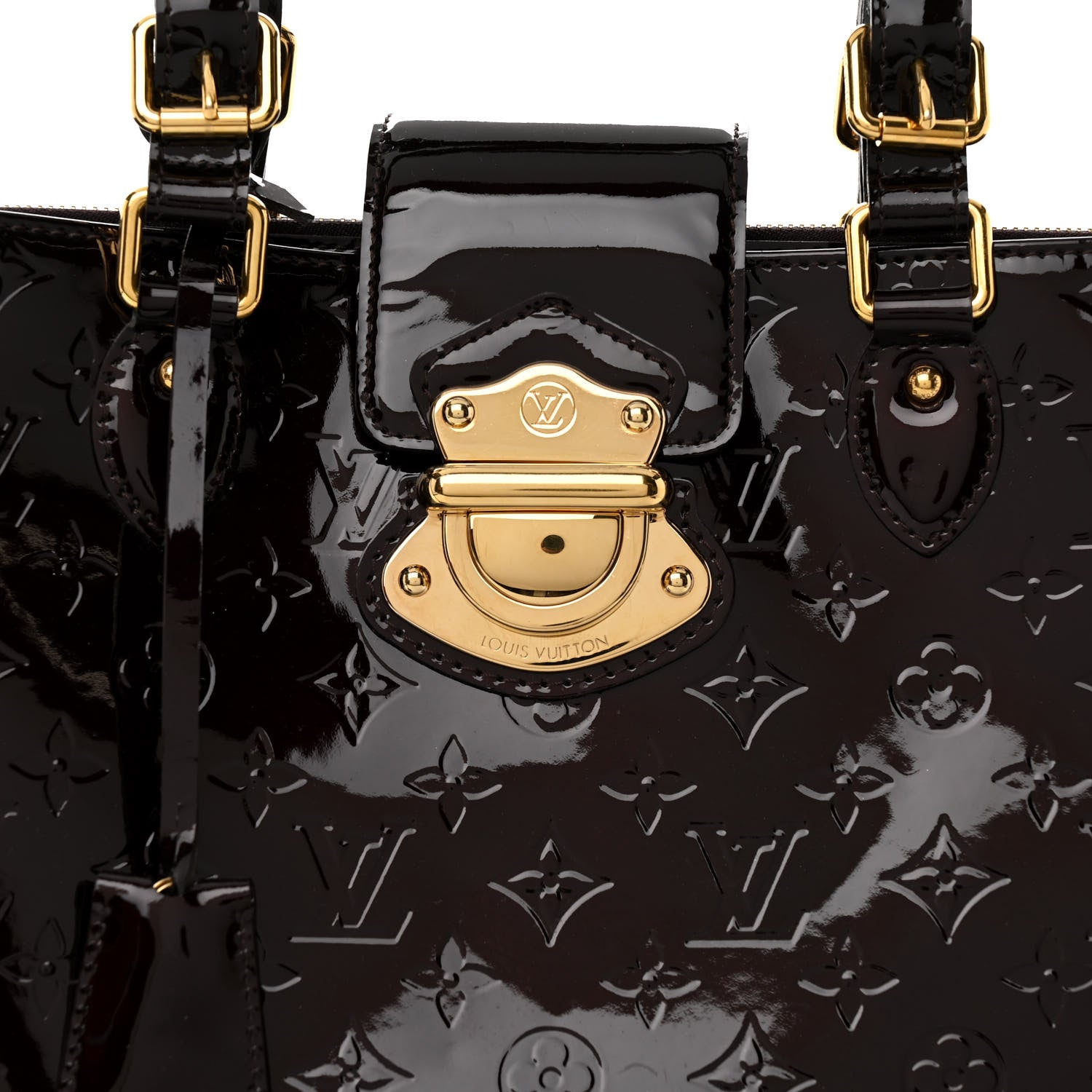 Louis Vuitton Vernis Melrose Avenue Amarante 7 of 10