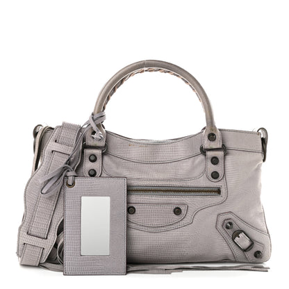 Balenciaga Agneau Lizard Embossed Classic Hardware First Fer 3 of 13