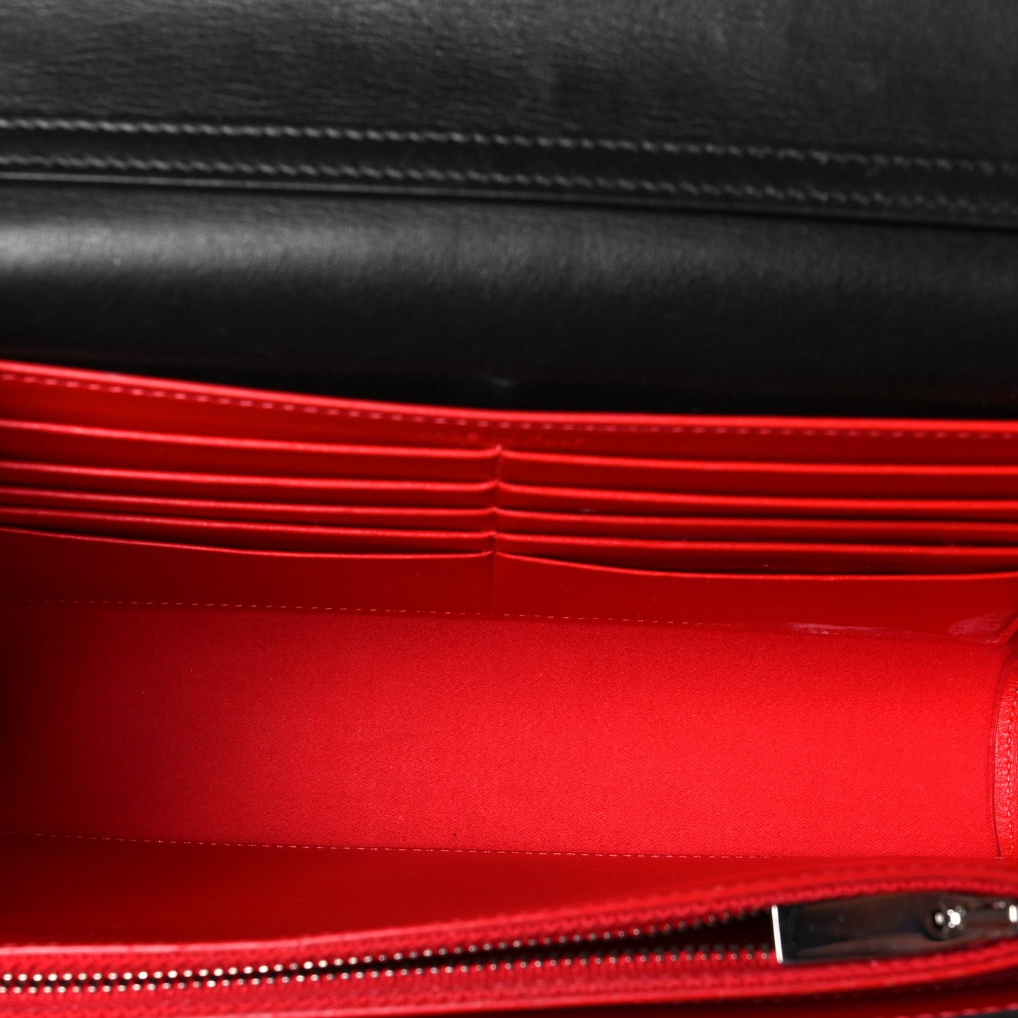 Calfskin Patent Jurassic Spikes Paloma Clutch Black