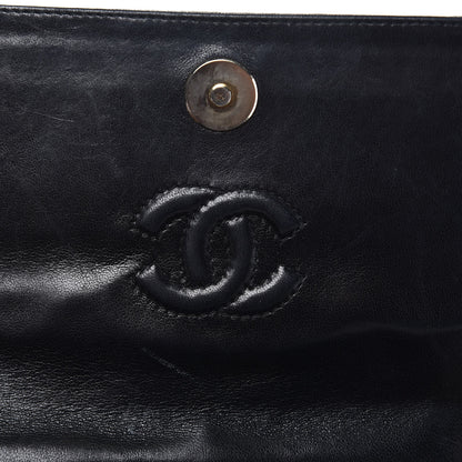 Chanel Lambskin Quilted Tassel Shoulder Flap Bag Black 12 of 15