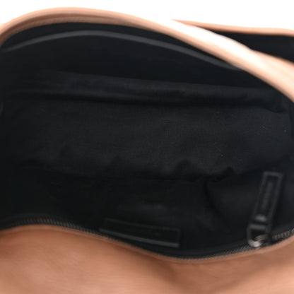 Saint Laurent Crinkled Calfskin Matelasse Monogram Medium Niki Chain Satchel Dark Toffee 5 of 11