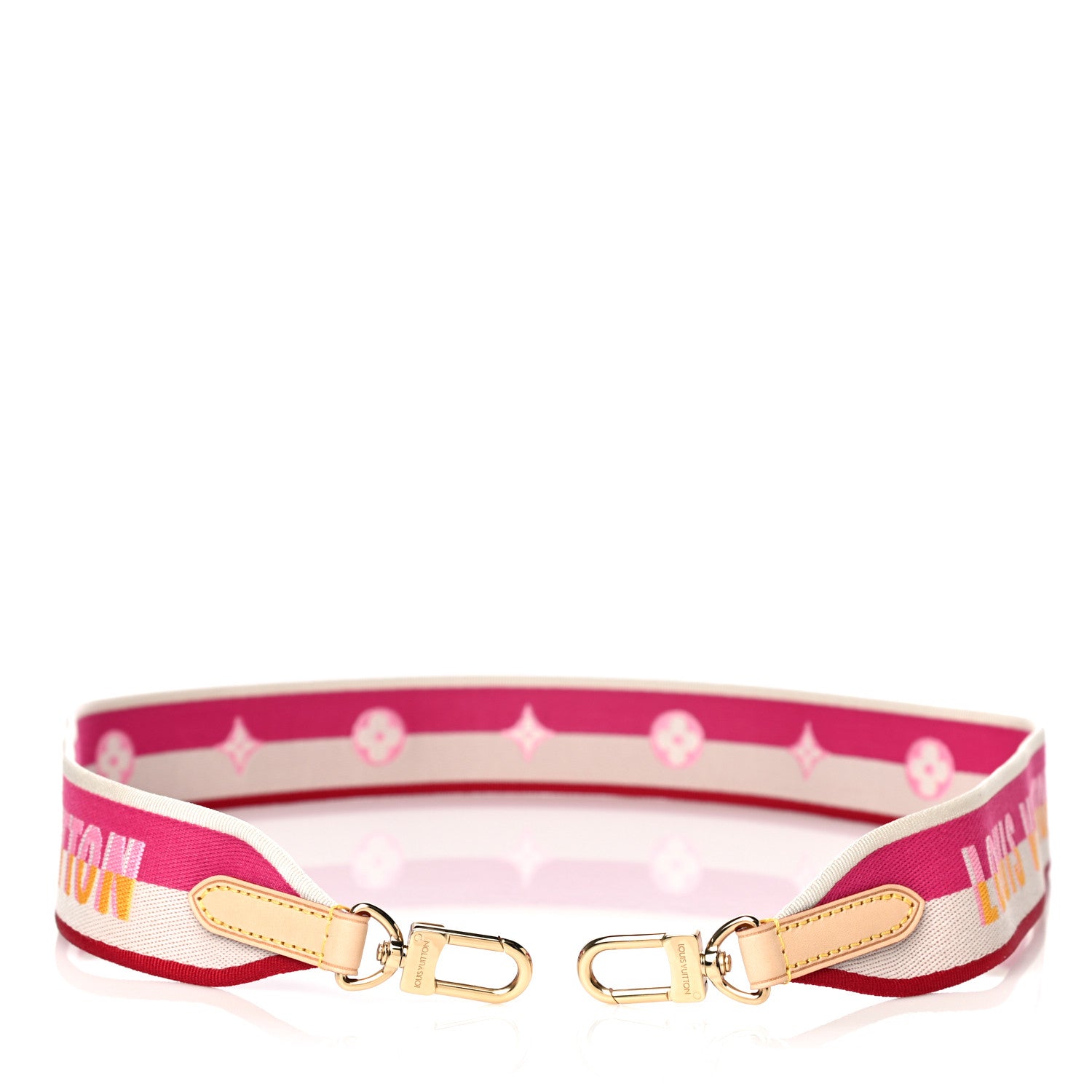 Louis Vuitton Jacquard Speedy Bandouliere 20 Shoulder Strap Fuchsia 3 of 6