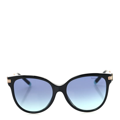 Tiffany Acetate Metal Crystal TF 4193-B Sunglasses Black 2 of 7