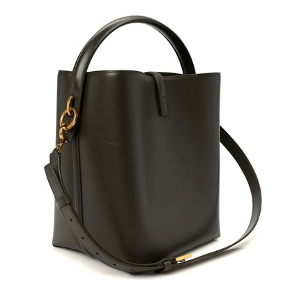 Saint Laurent Shiny Calfskin Le 37 Bucket Bag Deep Musk 4 of 11