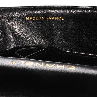 Chanel Lambskin East West Chocolate Bar Flap Black 8 of 9