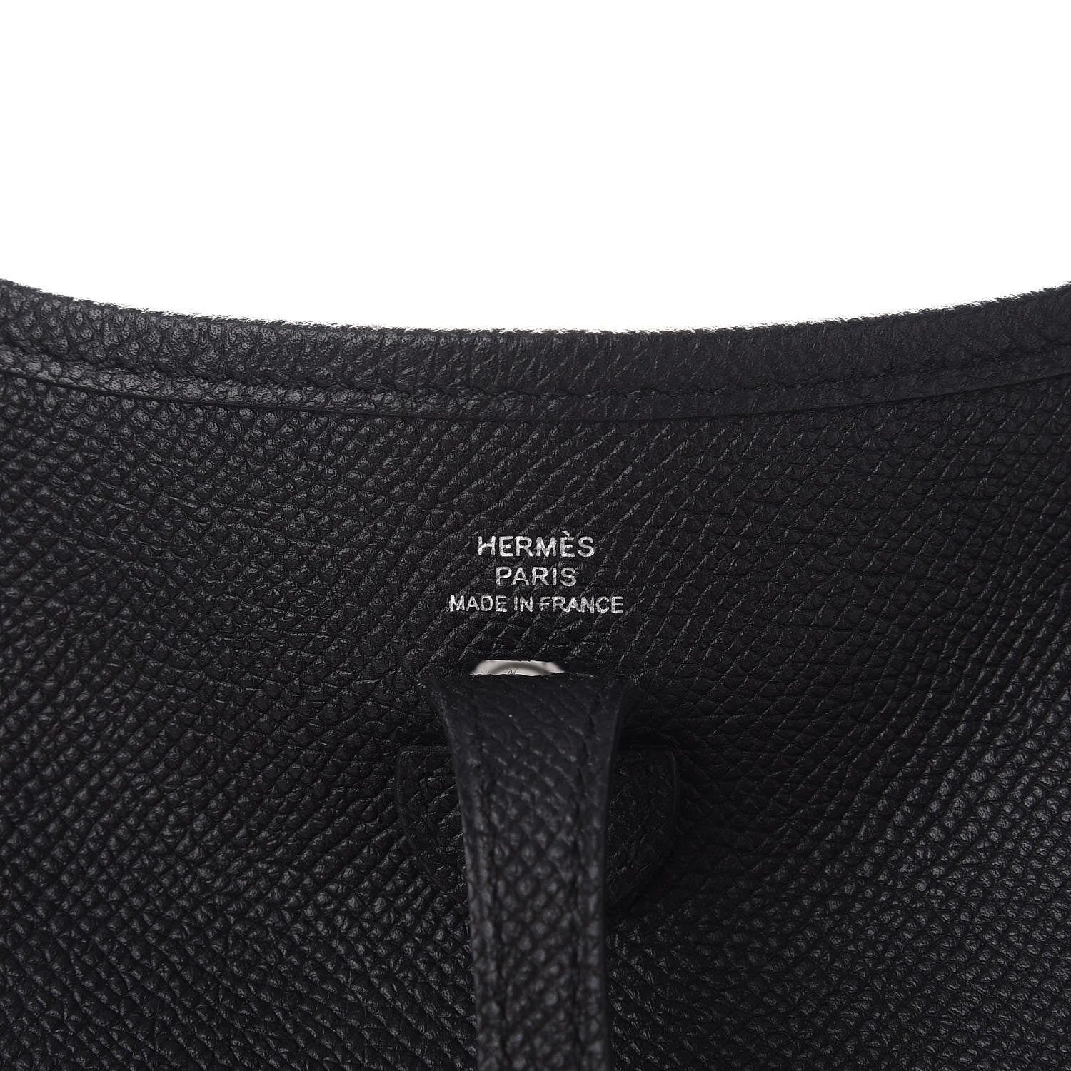 Hermes Epsom Evelyne TPM Black 6 of 9