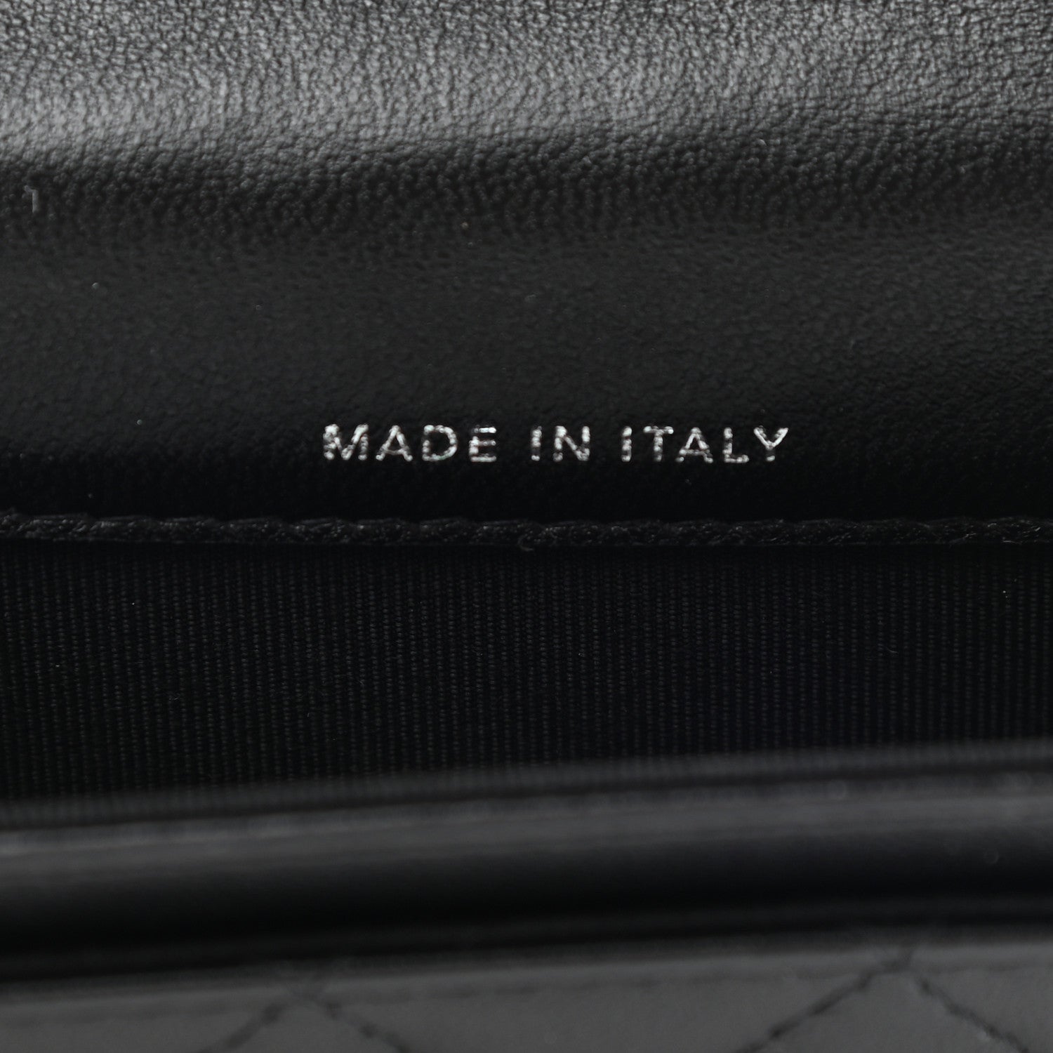 Chanel Lambskin Quilted Flap Card Holder Wallet So Black 7 of 9