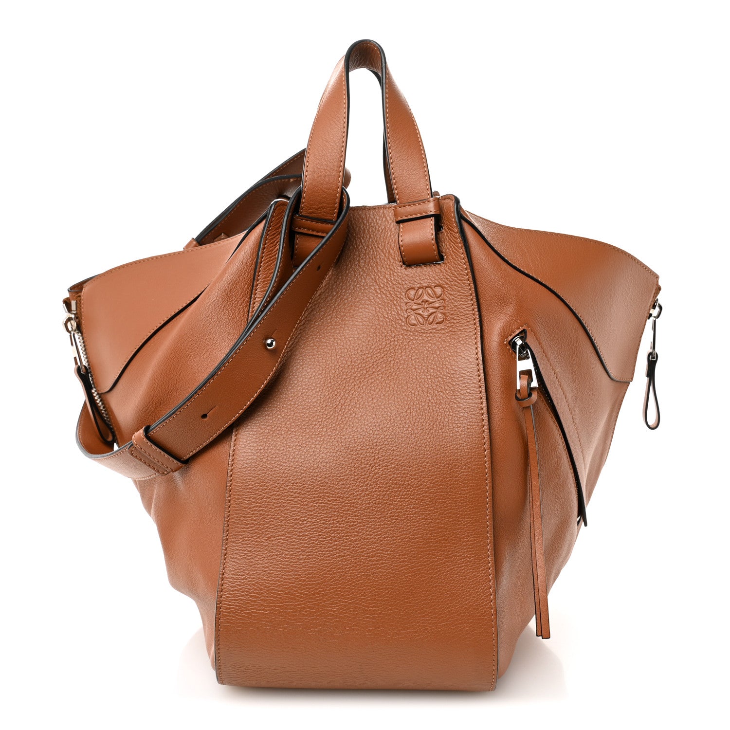 Loewe Calfskin Medium Hammock Shoulder Bag Tan 1 of 10
